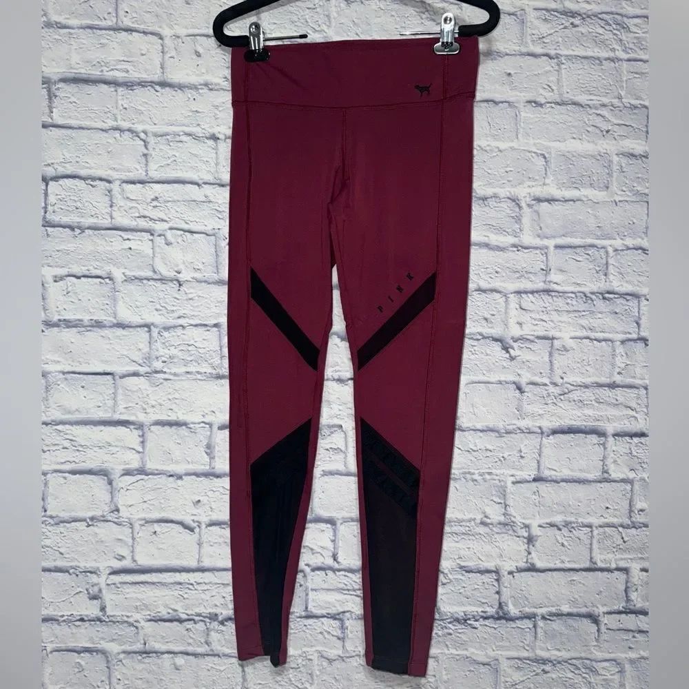 Victoria secrets PINK ultimate w/mesh Leggings